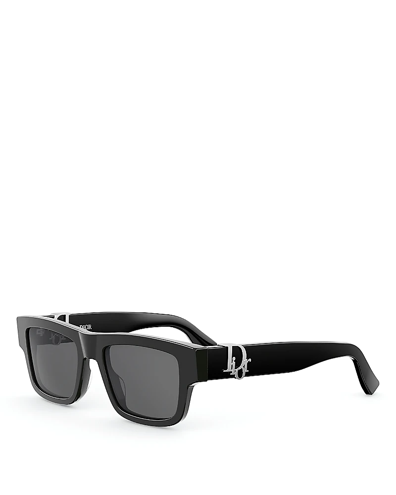 Dior DiorOblique S3I Rectangle Sunglasses, 52mm