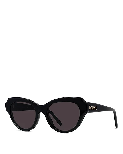 Loewe Slim Geometric Sunglasses, 53mm