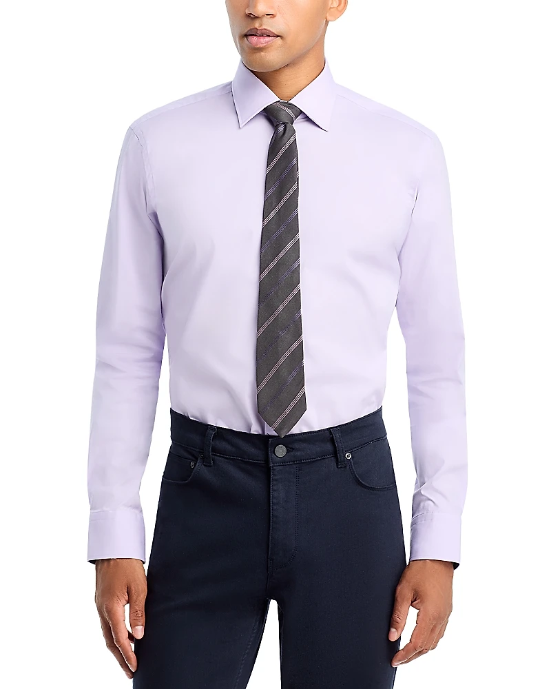 Boss Kent Stretch Regular Fit Dress Shirt