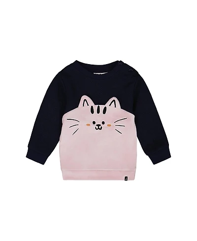 Deux par Girls' Long Bi-Material Top - Little Kid, Big Kid