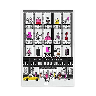 Kaf Home Bloomingdales Store Front Kitchen Towel - Exclusive