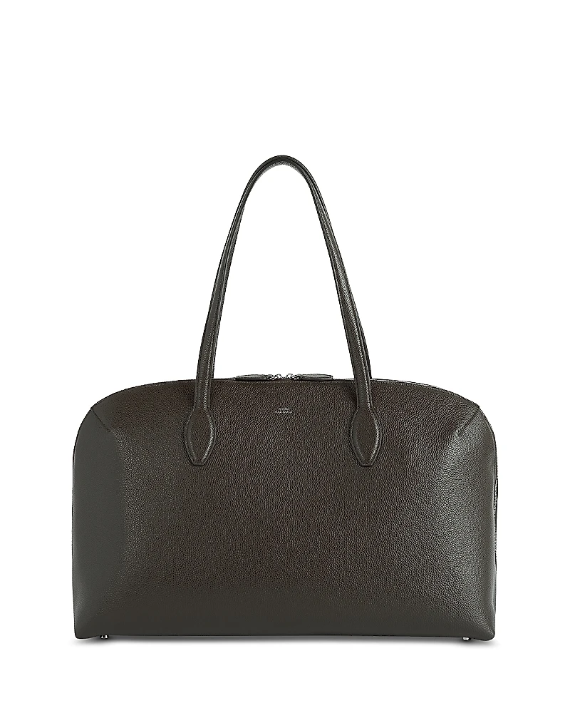 Toteme Large Grained-Leather Day Tote