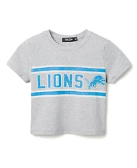 Junk Food Clothing Women's Nfl Detroit Lions Sideline Baby Tee