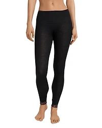 Hanro Lace Trim Wool & Silk Leggings