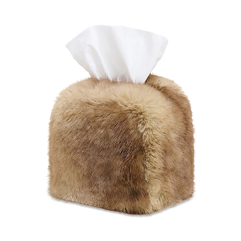 Apparis Davey Faux Mink Tissue Box Cover