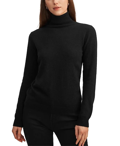 Lilysilk Pure Cashmere Turtleneck Sweater