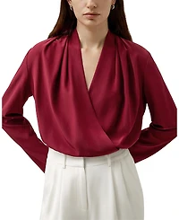 Lilysilk Crepe de Chine Long Sleeve Blouse