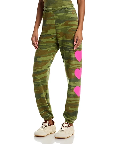 Aviator Nation Heart Stitch Sweatpants - Exclusive