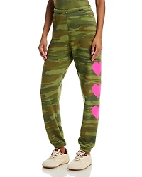 Aviator Nation Heart Stitch Sweatpants - Exclusive