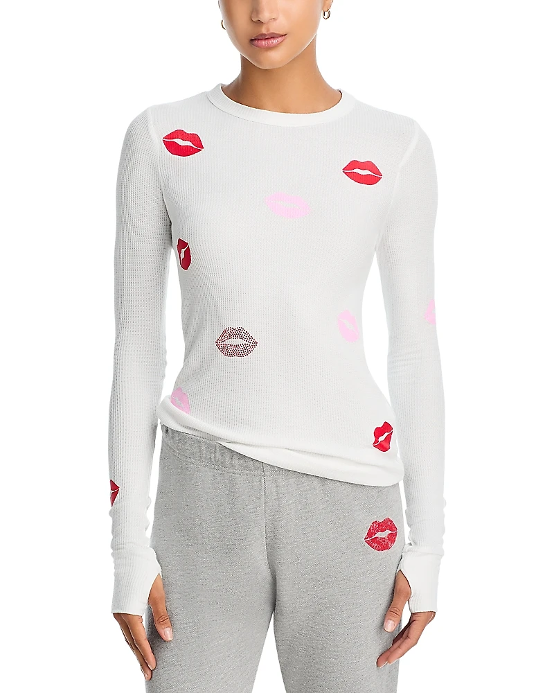 Aqua Alexa Ski Long Sleeve Tee - Exclusive