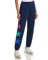 Aqua Gina Stars Sweatpants - Exclusive