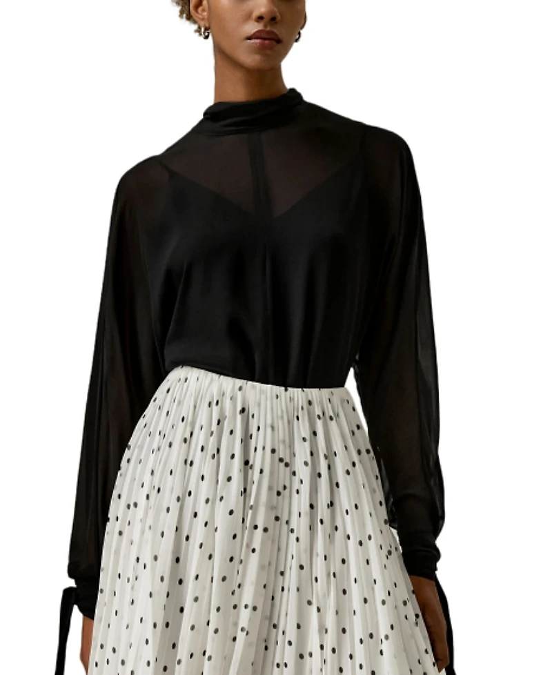 Lilysilk Floaty Batwing Sleeve Blouse Set