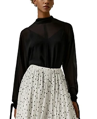 Lilysilk Floaty Batwing Sleeve Blouse Set