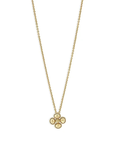 Capucine De Wulf Berry Clover Station Necklace