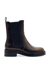 Reiss Women's Phoebe Smart Casual Leather Boots