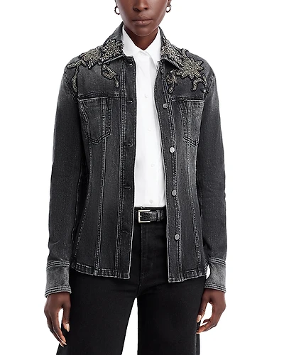 Kobi Halperin Tally Beaded Floral Jacket