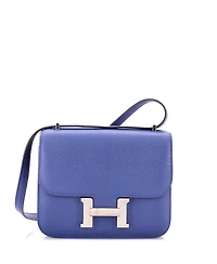 Pre-Owned Hermes 18 Constance Bag Verso Chevre Mysore