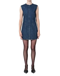 Agolde Barton Denim Mini Dress