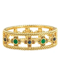 Capucine De Wulf Contessa Hinged Bangle Bracelet