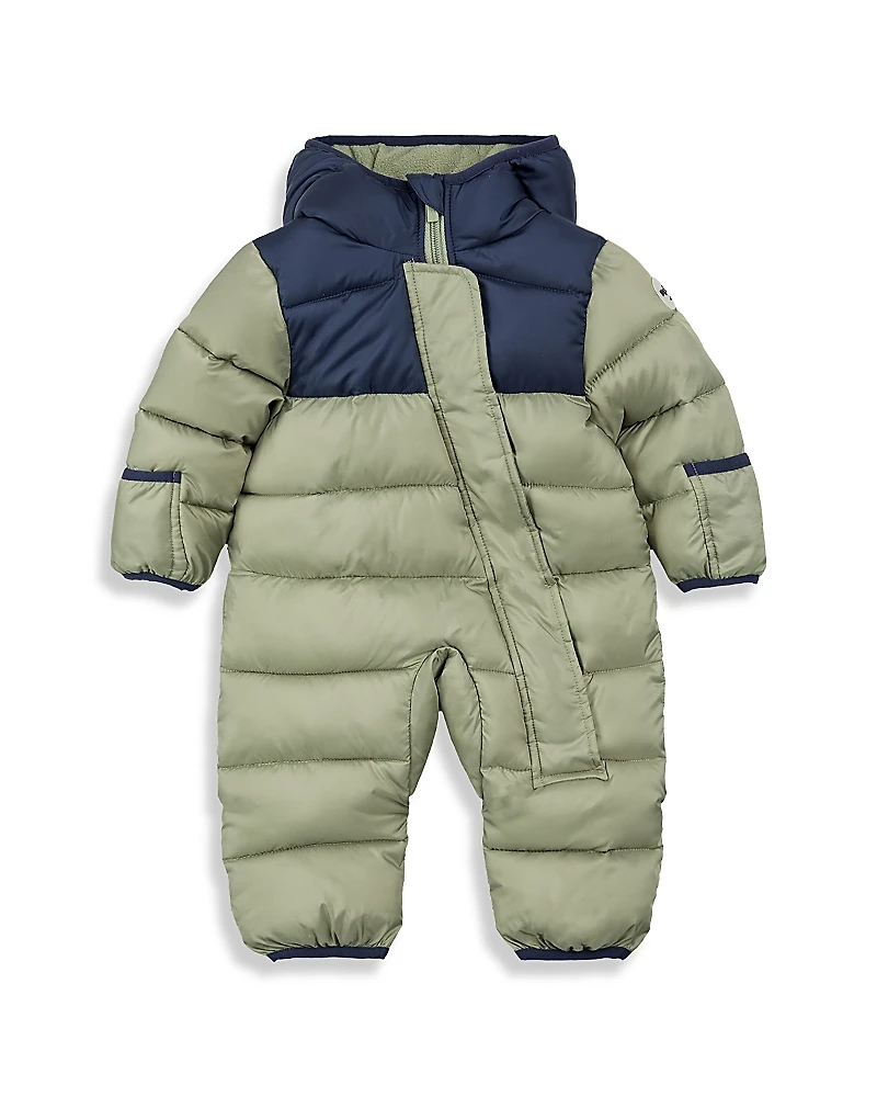 Miles The Label Boys' Color Blocked Puffer Snowsuit - Baby