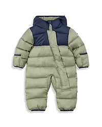 Miles The Label Boys' Color Blocked Puffer Snowsuit - Baby