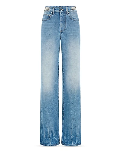 Rabanne High Rise Straight Jeans