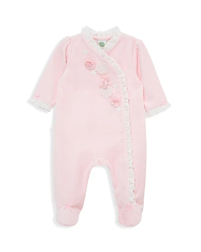 Little Me Girls' Flowers Footie - Baby