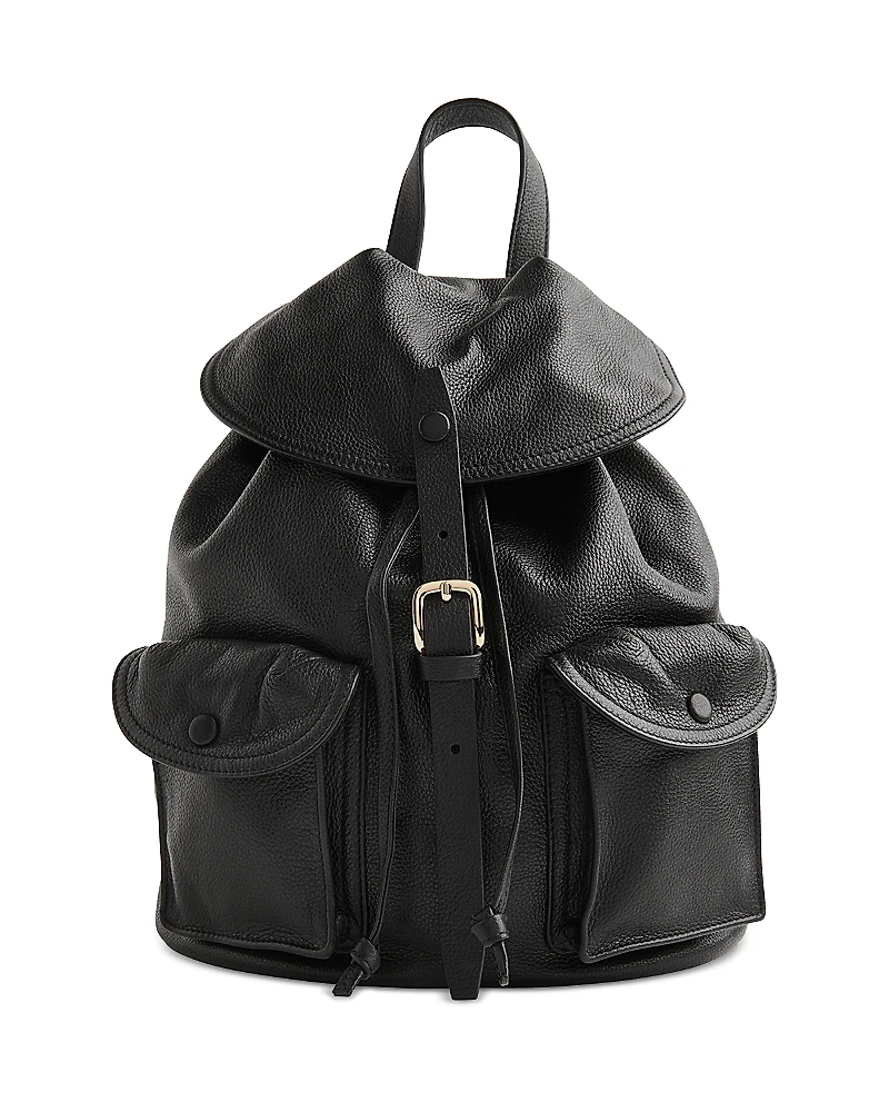 Whistles Sierra Leather Pocket Backpack