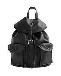 Whistles Sierra Leather Pocket Backpack