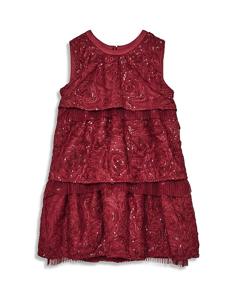 Reiss Girls' Dulcie Tiered Sleeveless Dress - Little Kid