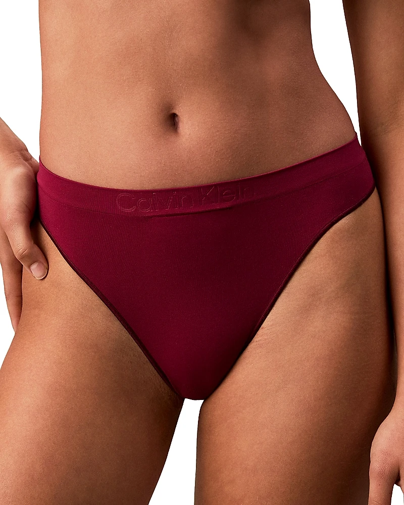 Calvin Klein Bonded Flex Mid Rise Thong