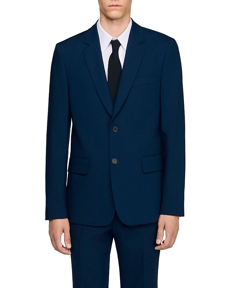 Sandro Wool Suit Jacket