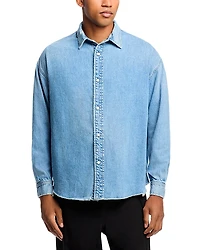 Frame Relaxed Fit Denim Shirt