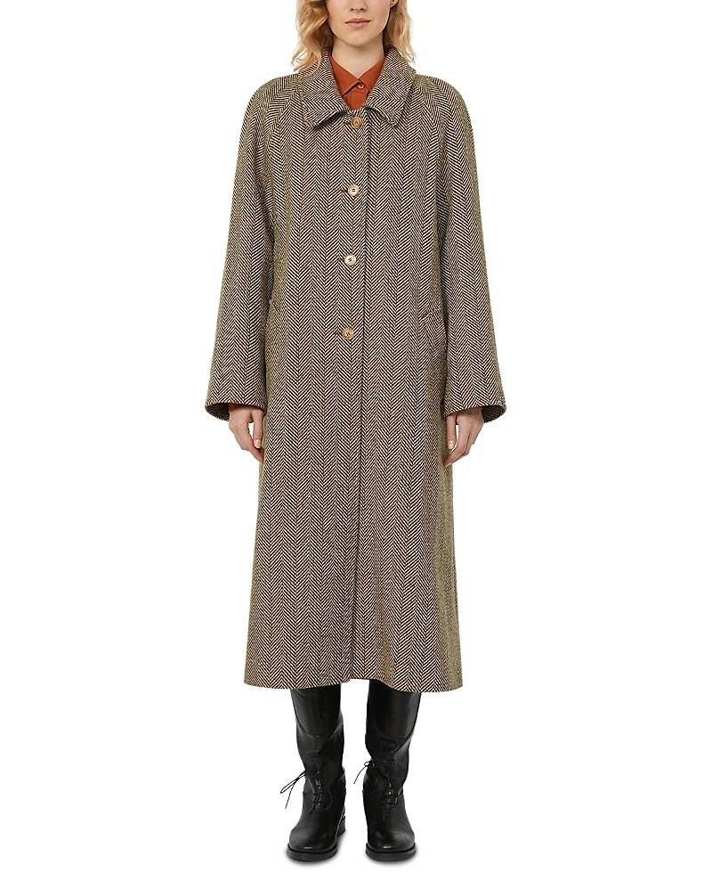 Weekend Max Mara Weekend Signature Ugola Wool Blend Coat