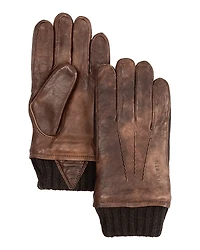 Polo Ralph Lauren Burnished Leather Flight Gloves