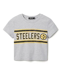Junk Food Clothing Women's Nfl Pittsburgh Steelers Sideline Baby Tee