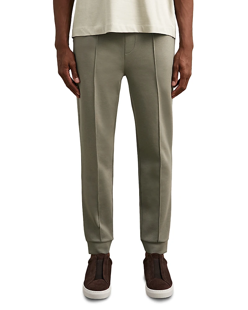 Reiss Premier Interlock Drawstring Jogger Pants