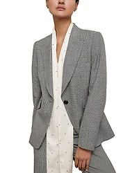 Reiss Petite Brooklyn Check Blazer