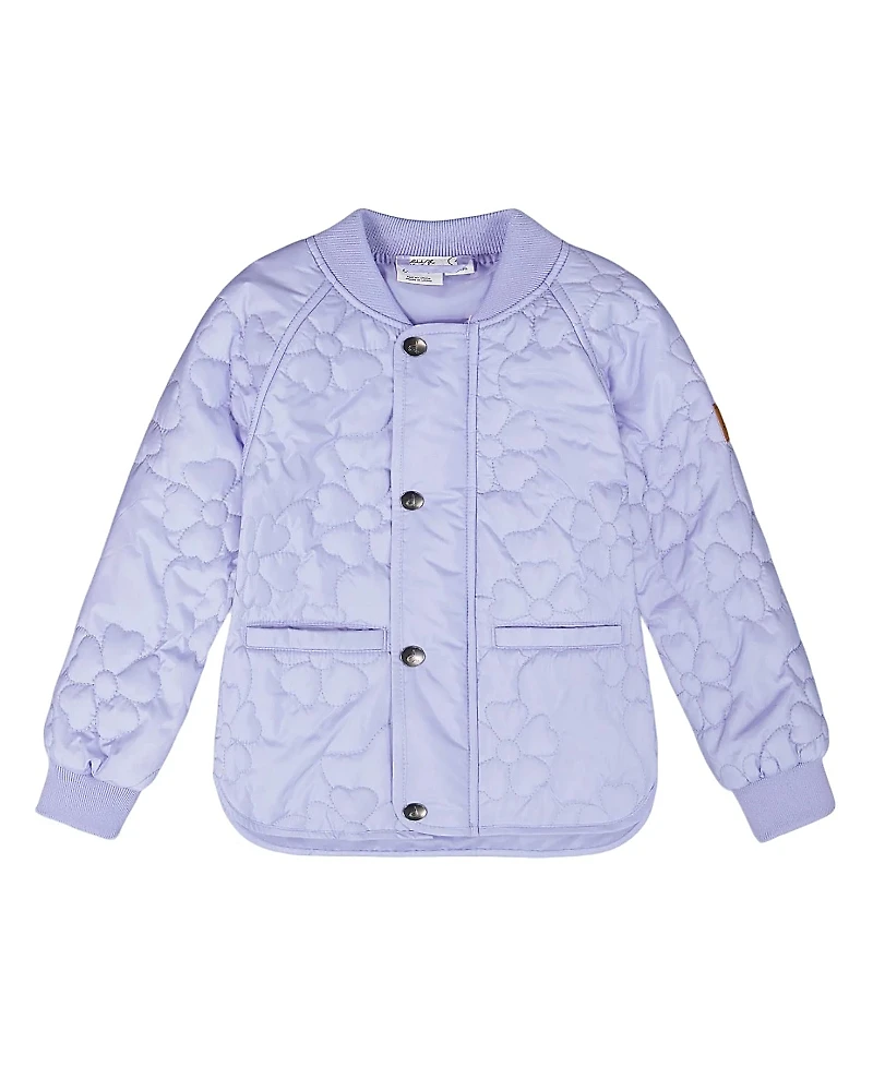 Deux par Girls' Quilted Mid-Season Jacket - Big Kid