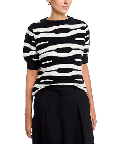 Area Stars Lara Puffed Sleeve Sweater