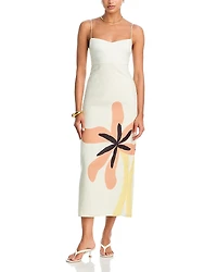 Cala de la Cruz Paloma Linen Dress