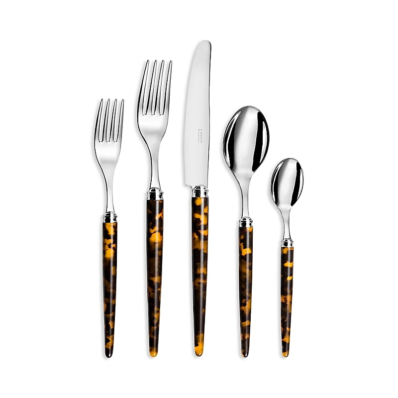 Capdeco Tang 5 Piece Tortoise Place Setting