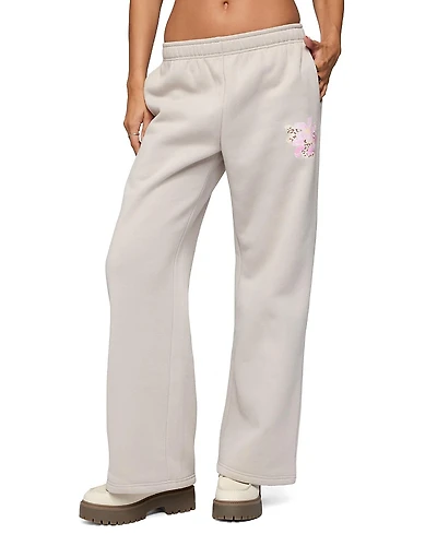 Edikted Wild Petal Sweatpants