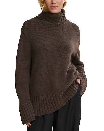 Jenni Kayne Cashmere Jet Turtleneck