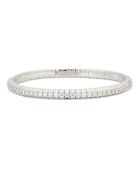 Zydo 18K White Gold Stretch Diamond Bracelet