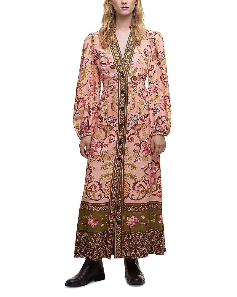 Barbour x Farm Rio Alice Midi Dress