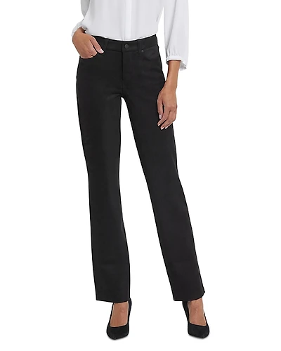 Nydj Marilyn High Rise Straight Jeans