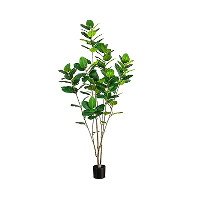 Nearly Natural 7' Artificial Minimalist Audrey Ficus Tree
