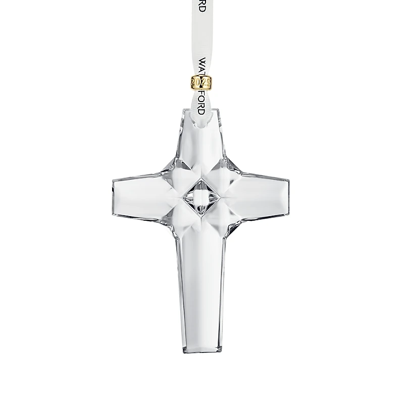 Waterford 2025 Annual Crystal Cross Ornament