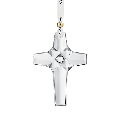 Waterford 2025 Annual Crystal Cross Ornament
